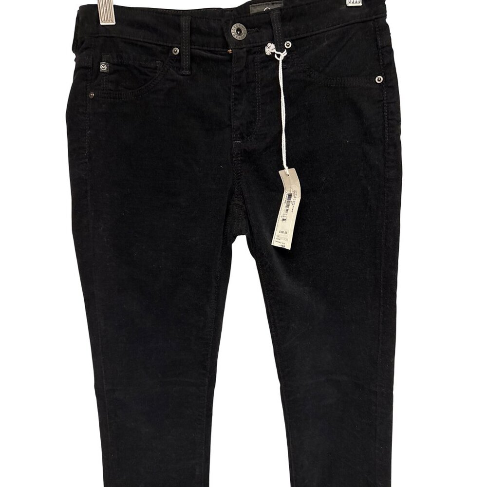 NEW AG Adriano Goldschmied Women's Pants Corduroy Legging Ankle Super Skinny 24R - Picture 3 of 13